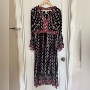 🌟SOLD🌟Knox Rose Bohemian Print Dress M